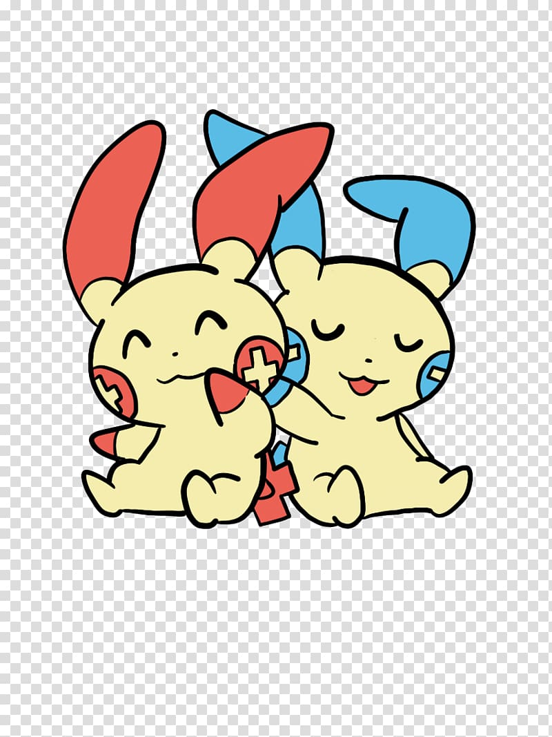 Plusle Minun Pokémon, others transparent background PNG clipart