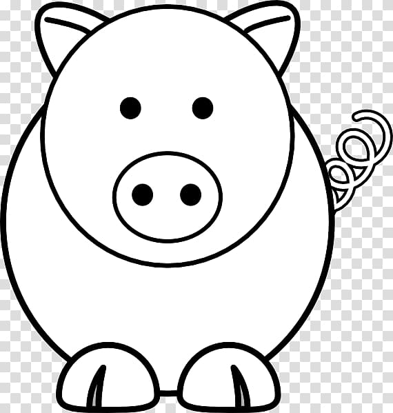 Vietnamese Pot-bellied Miniature pig Coloring book Cuteness , Cartoon Pig Face transparent background PNG clipart