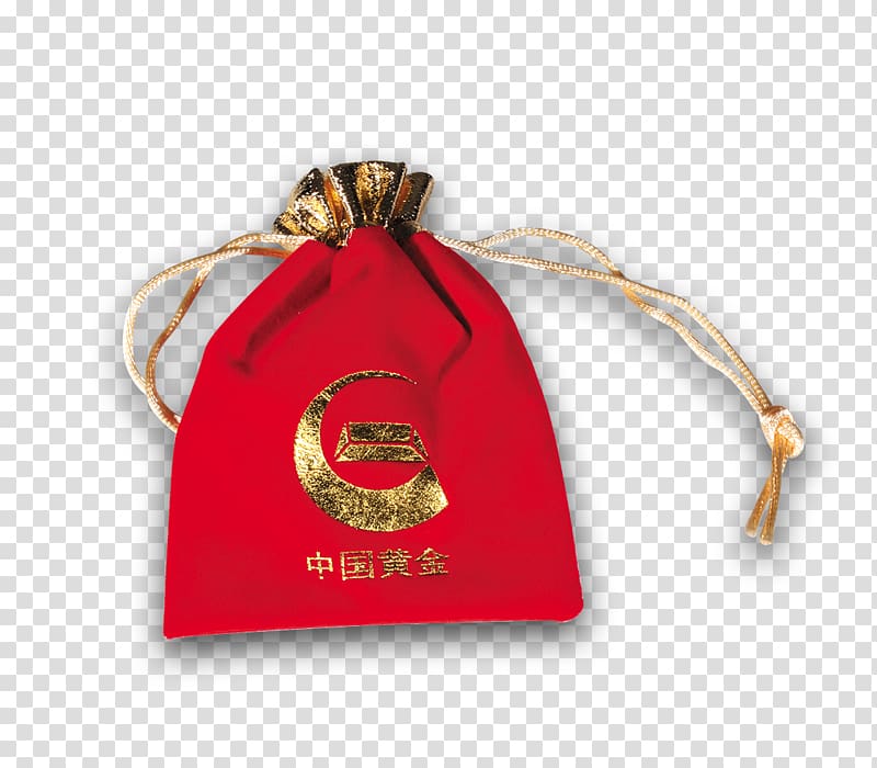 China Bag Fukubukuro, Red Tips transparent background PNG clipart