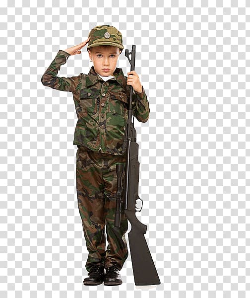 Soldier Military, Little soldier of salute! transparent background PNG clipart