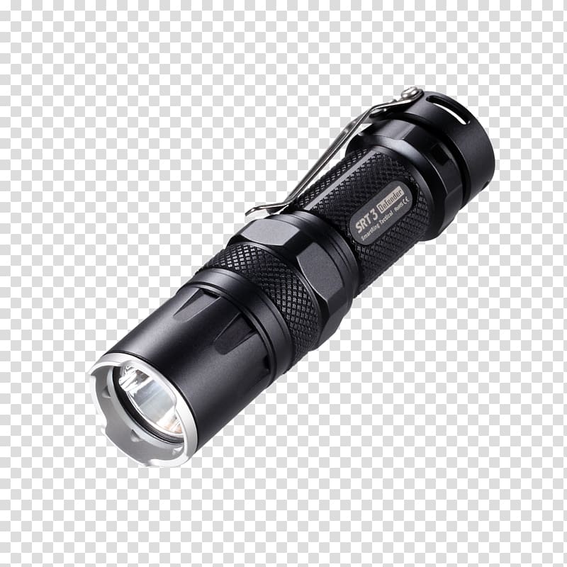 Flashlight Tactical light Light-emitting diode Lumen, Convoy transparent background PNG clipart
