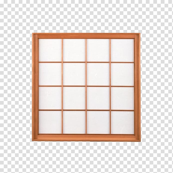 Window frame Paper Door, Orange white windows transparent background PNG clipart
