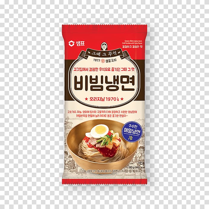 Naengmyeon Kal-guksu Instant noodle Sempio Food, spicy Sauce transparent background PNG clipart