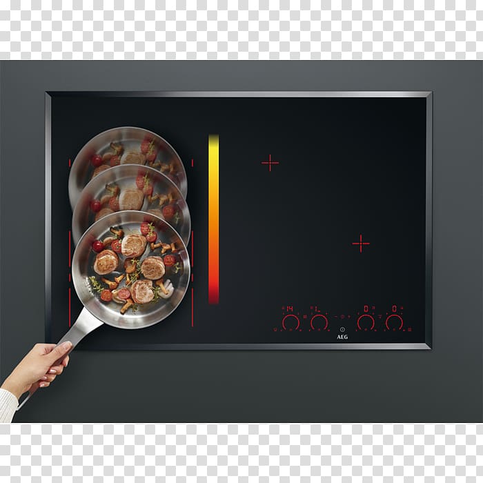 Induction cooking AEG Electromagnetic induction Cooking Ranges Electricity, dig coock transparent background PNG clipart