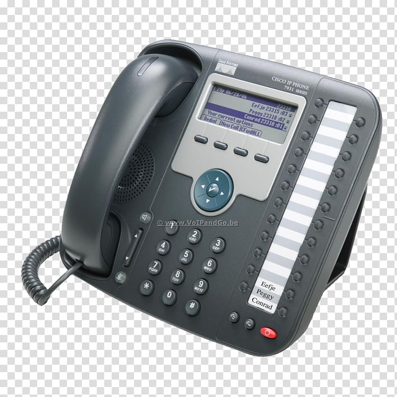 Cisco 7975G VoIP phone Telephone Cisco Unified Communications Manager Cisco Systems, others transparent background PNG clipart