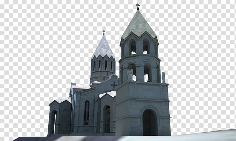 Middle Ages Spire Medieval architecture Steeple Facade, Montebello Genocide Memorial transparent background PNG clipart