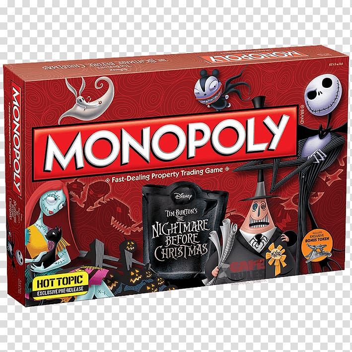 Monopoly: The Mega Edition Board game Oogie Boogie, monopoly in economics transparent background PNG clipart