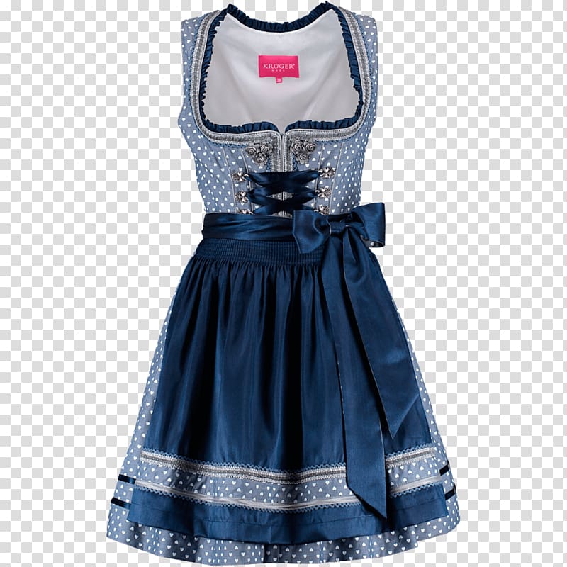Blue Oktoberfest in Munich 2018 Dirndl Clothing Dress, dress transparent background PNG clipart