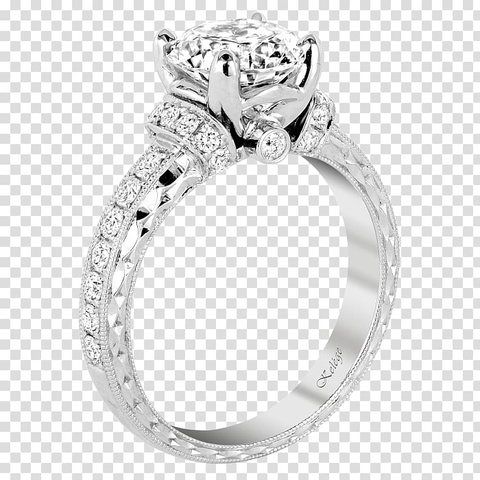 Engagement ring Wedding ring Jewellery Princess cut, unique diamond rings transparent background PNG clipart