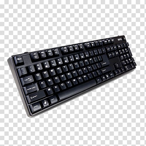Computer keyboard Computer mouse Switch Laptop Light-emitting diode, Mirror keyboard transparent background PNG clipart