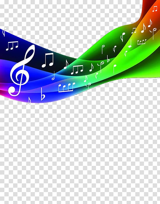 gorgeous music ribbon transparent background PNG clipart