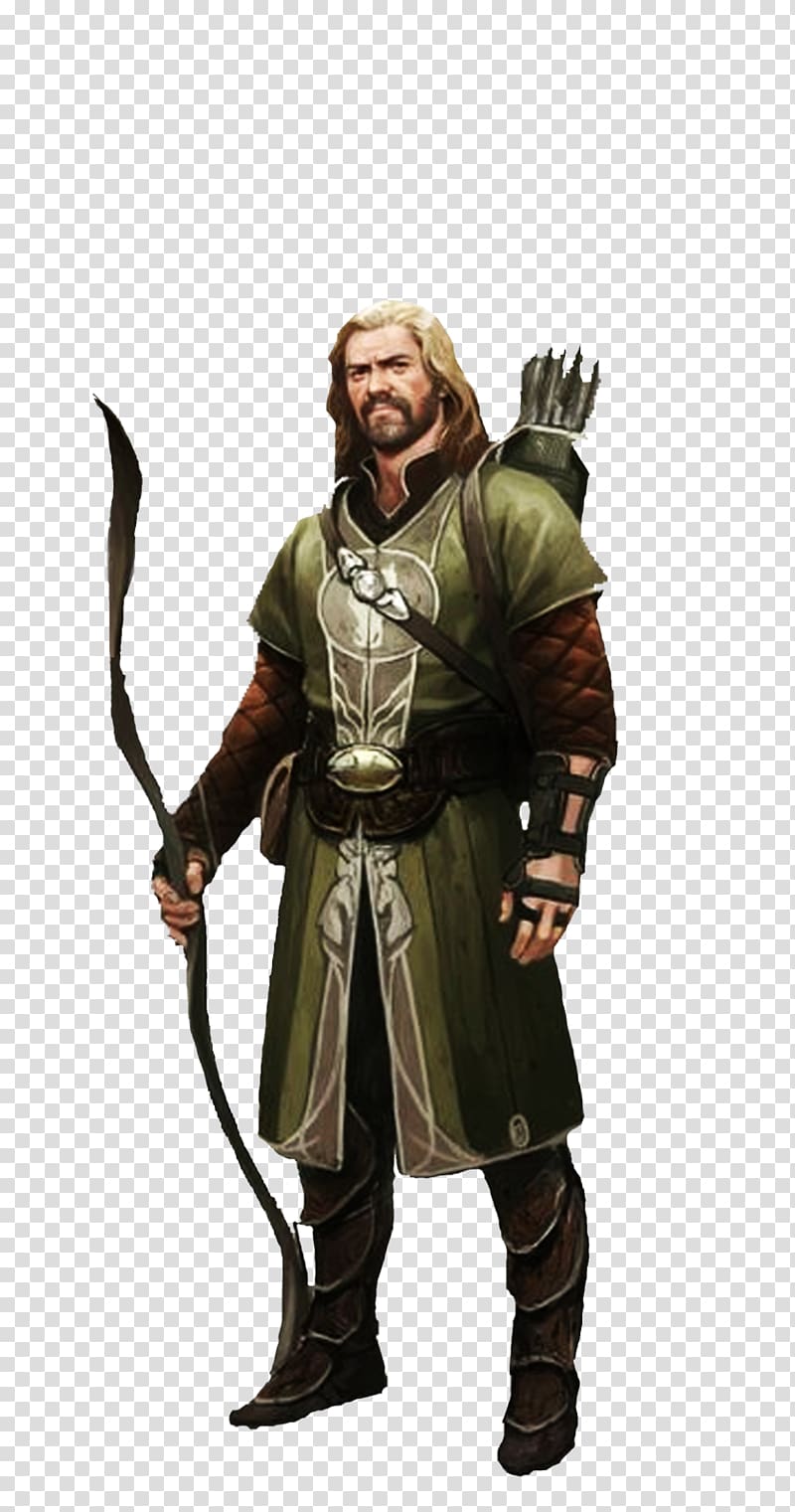 Dungeons & Dragons Pathfinder Roleplaying Game Concept art Ranger, fantasy city transparent background PNG clipart