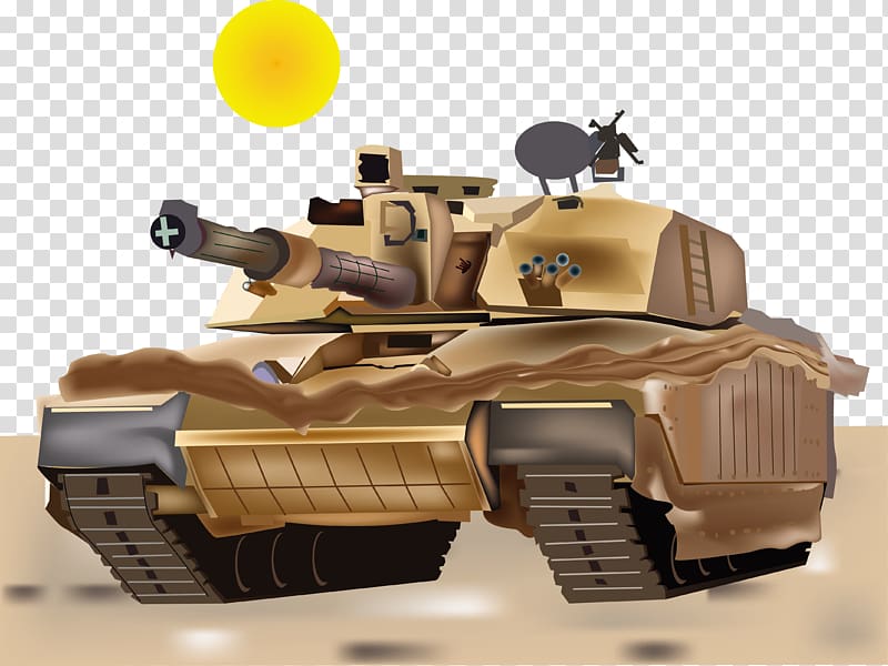 Main battle tank Military Icon, Gray battlefield transparent background PNG clipart
