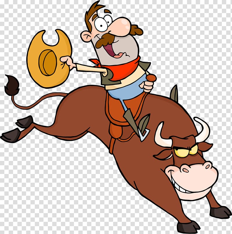 rodeo roping clipart