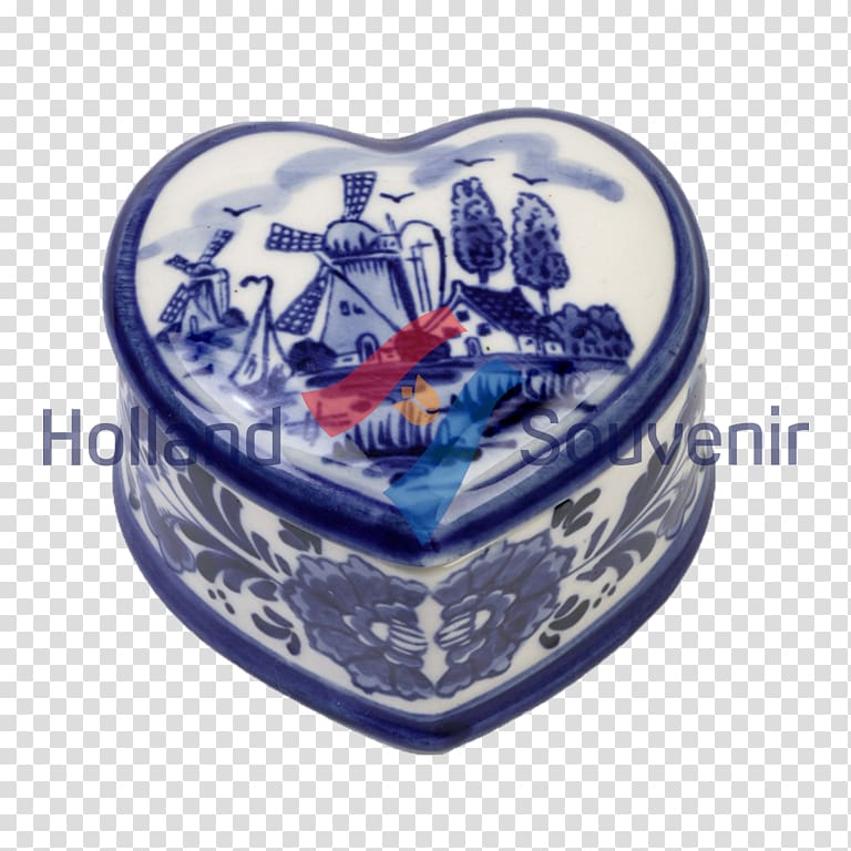 Cobalt blue Blue and white pottery Porcelain, Medicine Box transparent background PNG clipart