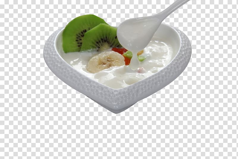 Yogurt Food Hyperlipidemia Diet Cows milk, Heart bowl of yogurt transparent background PNG clipart