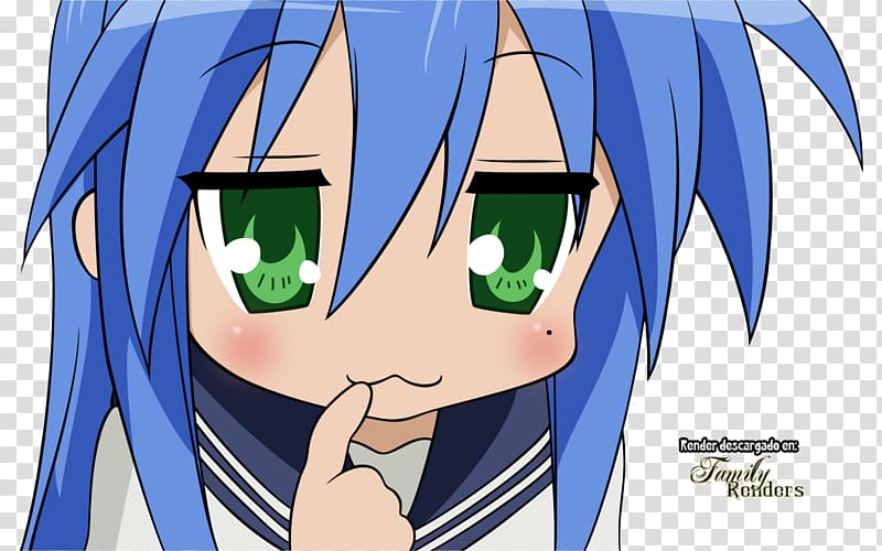 Lucky Star Konata Izumi Manga Anime, manga transparent background PNG clipart