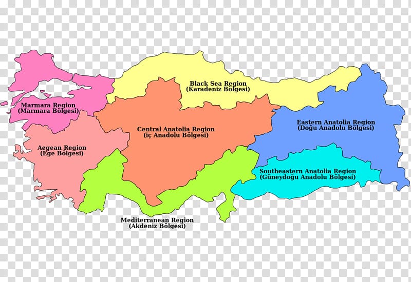 Marmara Region Black Sea Region Eastern Anatolia Region Sea of Marmara, map transparent background PNG clipart