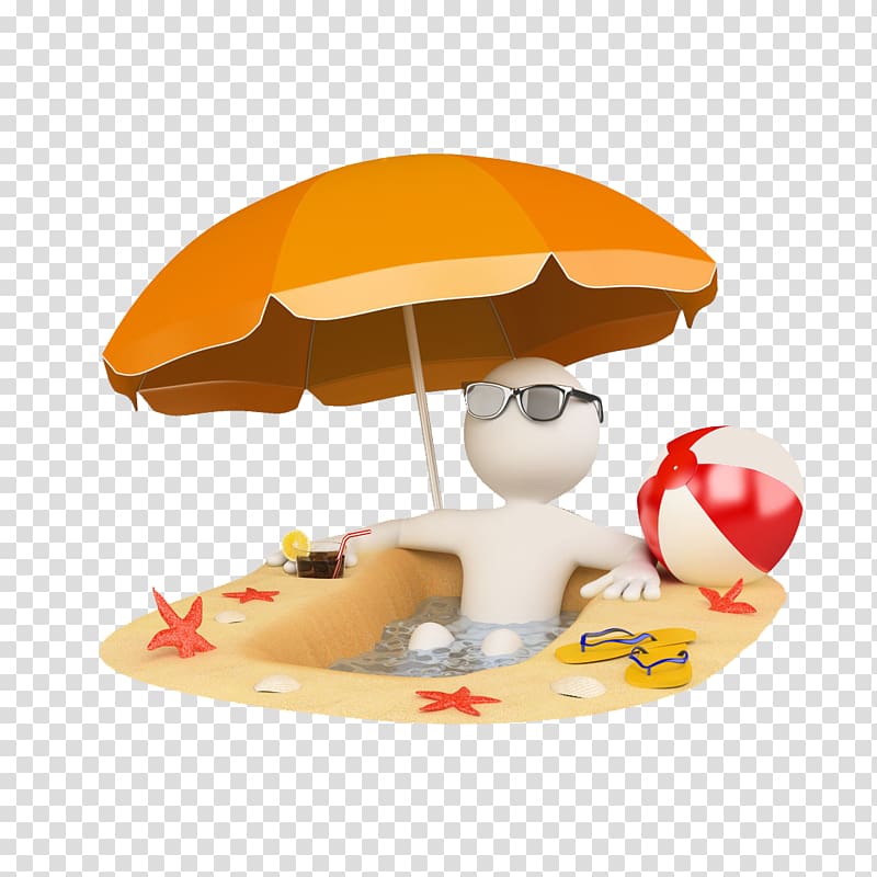 3D computer graphics , Cool Summer transparent background PNG clipart