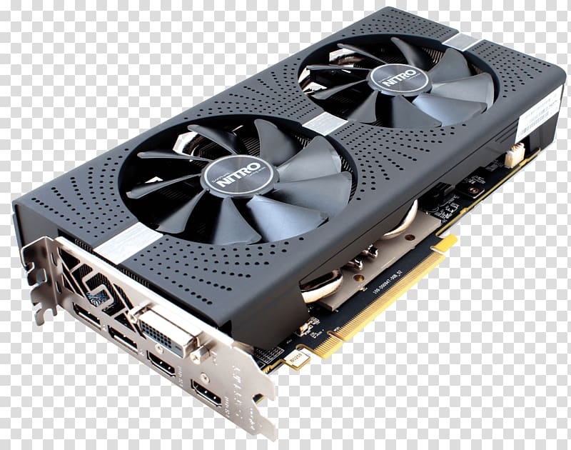 Graphics Cards & Video Adapters Sapphire Technology AMD Radeon RX 580 GDDR5 SDRAM PCI Express, sapphire transparent background PNG clipart