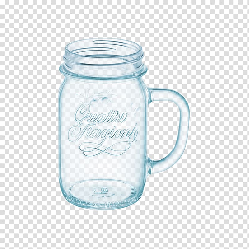 Table-glass Mason jar Bormioli Rocco, jar transparent background PNG clipart