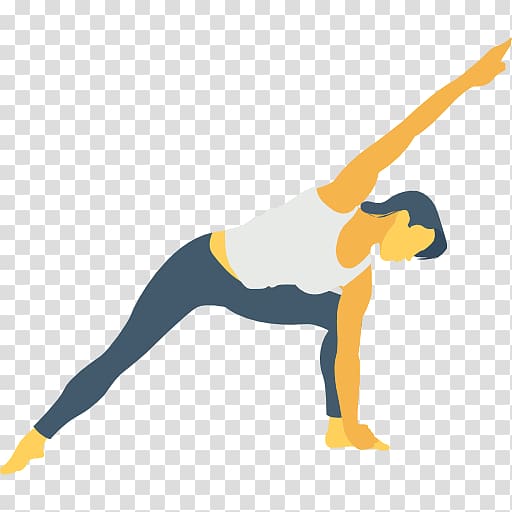 Yoga Extended side Computer Icons Tadasana, Yoga transparent background PNG clipart