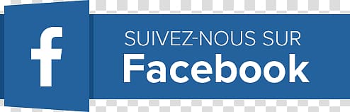 Suivez-Nous Sur Facebook text, Suivez-Nous Sur Facebook Blue Background transparent background PNG clipart
