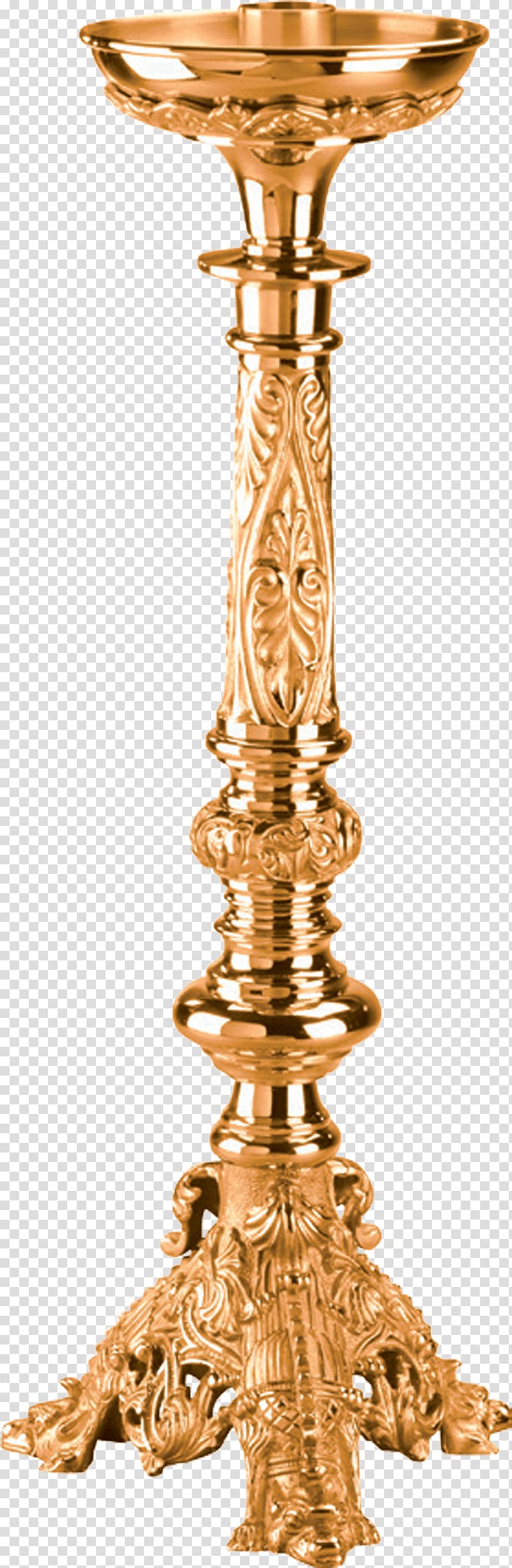 Brass Candlestick 01504 Copper Church, Brass transparent background PNG clipart