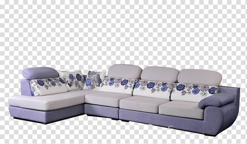 Table Living room Sofa bed Couch Furniture, Cotton sofa transparent background PNG clipart