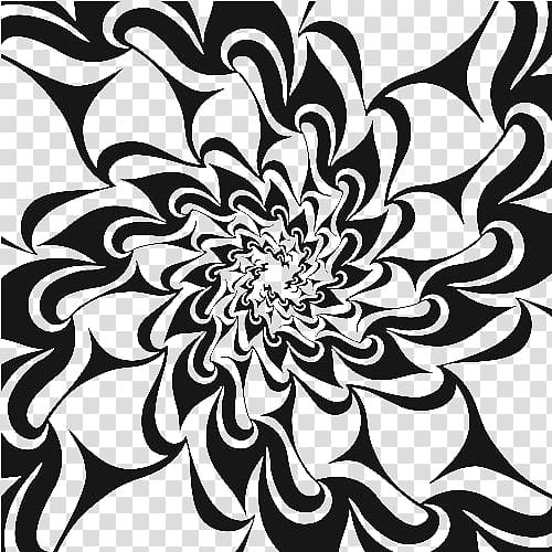 Black and white Floral design Motif, Taobao,Lynx,design,Korean pattern,Shading,Pattern,Simple,Geometry background transparent background PNG clipart