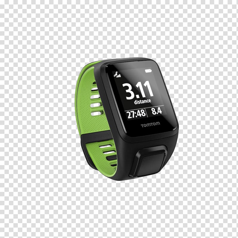 GPS Navigation Systems GPS watch TomTom Runner 3 Cardio + Music, Fitness Watch transparent background PNG clipart