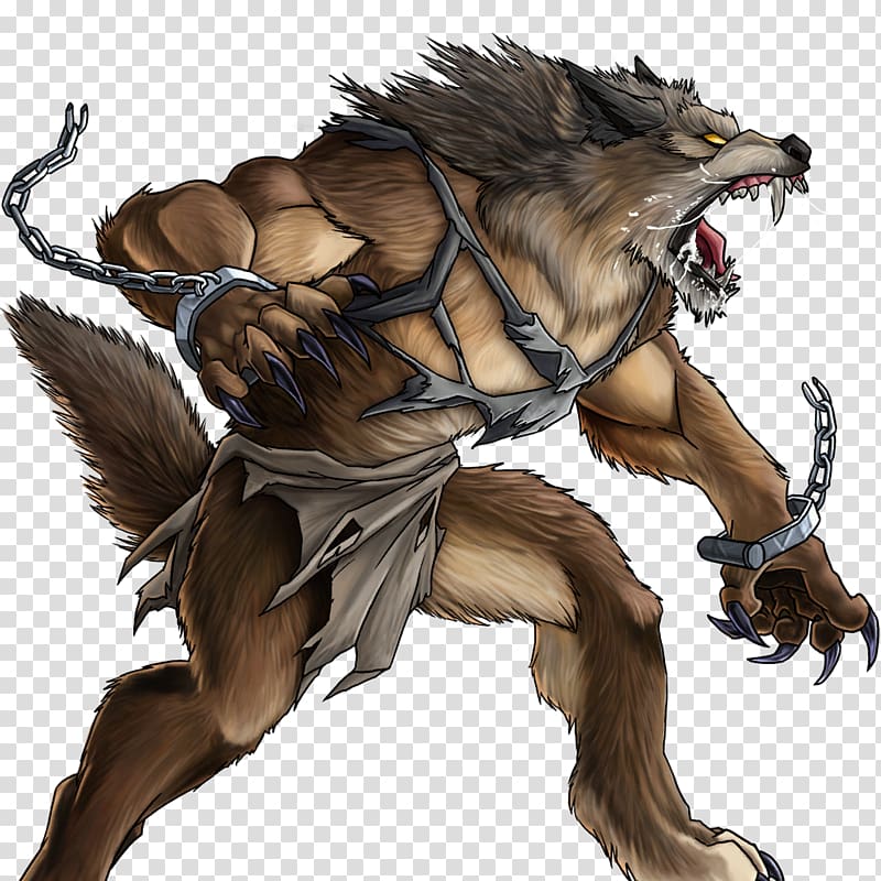 Werewolf Avatar Comics Tencent QQ Man, werewolf transparent background PNG clipart