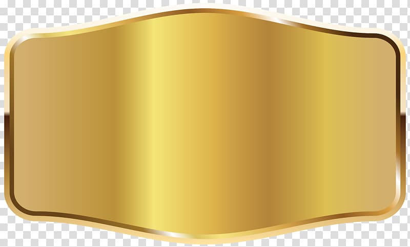 Label Gold , gold transparent background PNG clipart