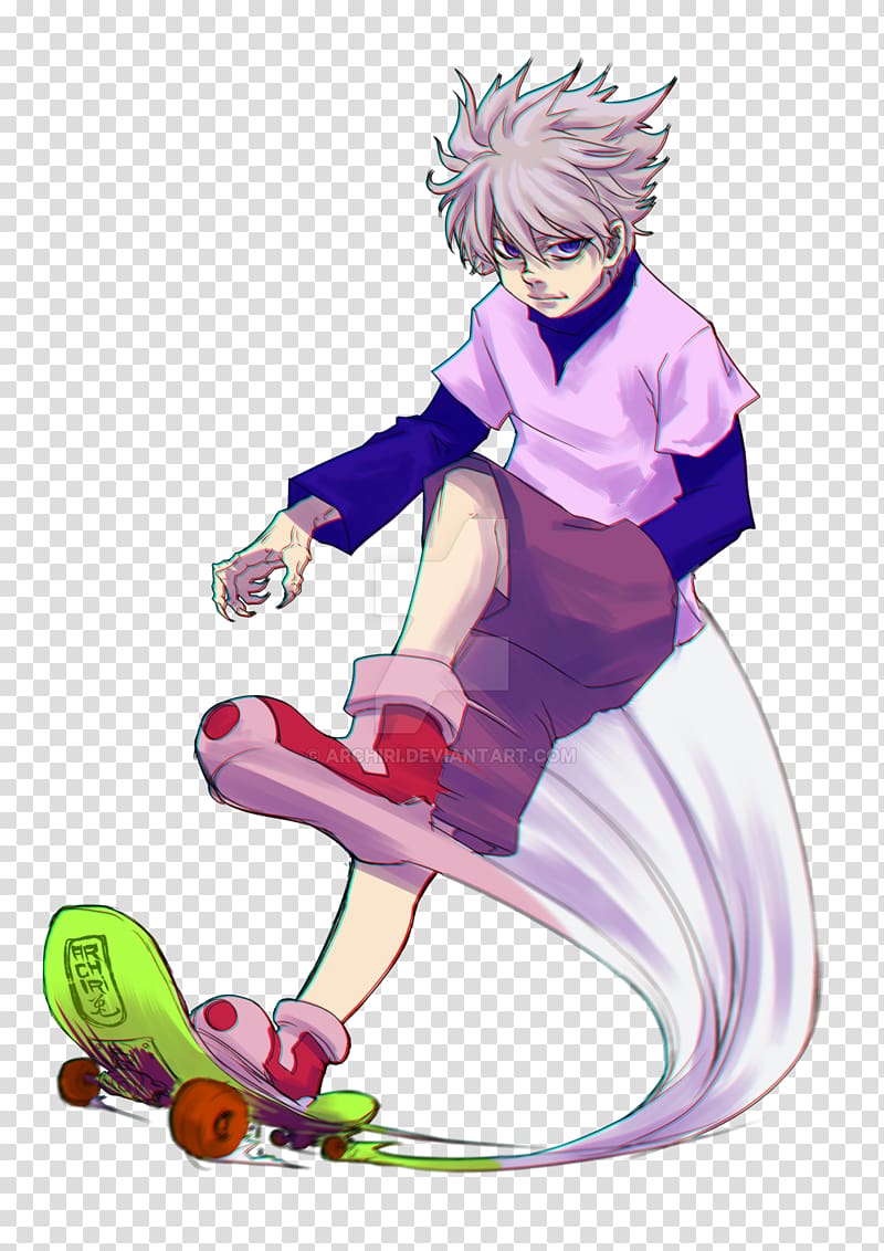 Killua Zoldyck Gon Freecss Mangaka Zoldyck Family Hunter × Hunter, Anime  transparent background PNG clipart | HiClipart