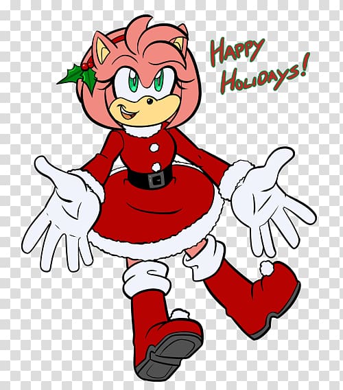 Amy Rose Sonic the Hedgehog Princess Sally Acorn Tails Art, sonic the hedgehog transparent background PNG clipart