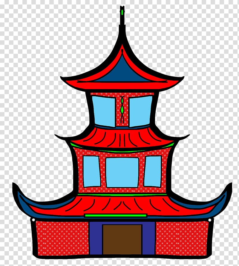 China Chinese New Year Pagoda, China transparent background PNG clipart