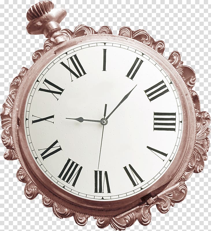 Clock Pocket watch, Round Watch transparent background PNG clipart