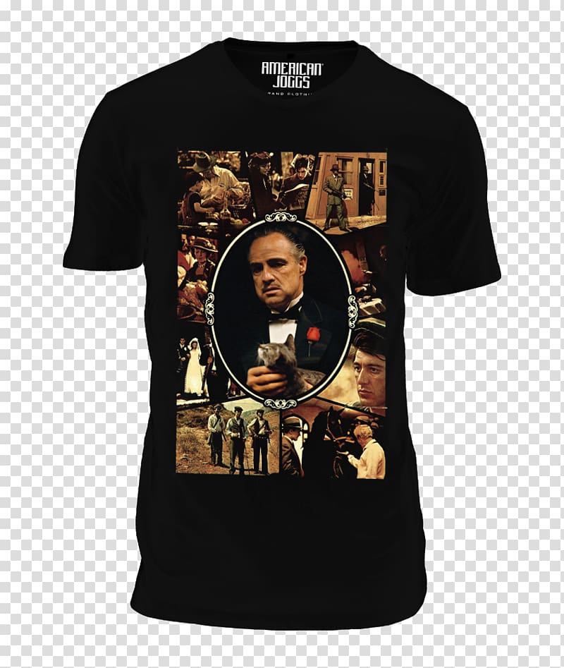 T-shirt The Godfather Neckline Sleeve, T-shirt transparent background PNG clipart