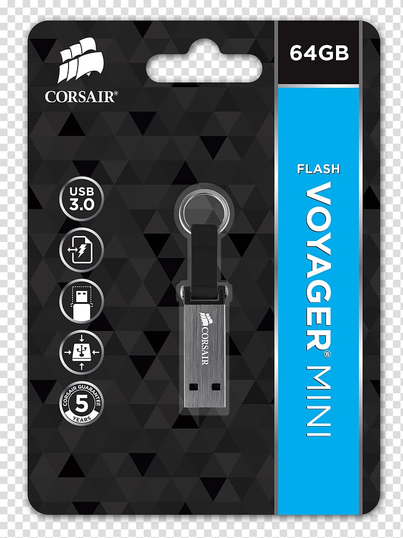 USB Flash Drives Corsair Flash Voyager Mini Corsair Flash Voyager GTX USB 3.0 Corsair Flash Voyager Slider X1, Hot offer transparent background PNG clipart