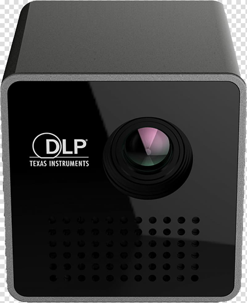 Digital Light Processing Multimedia Projectors Handheld projector Texas Instruments, Projector transparent background PNG clipart