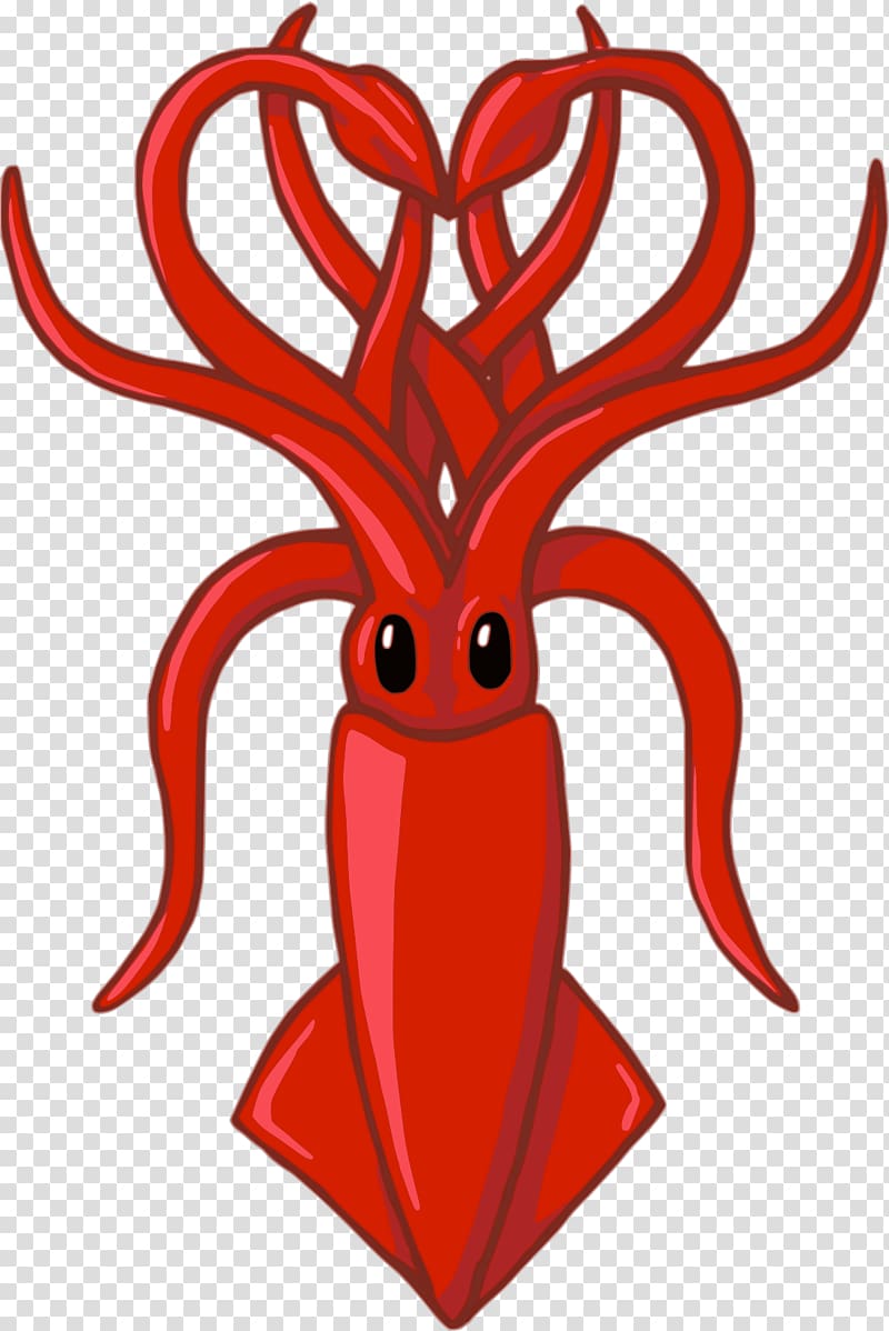 Squid Octopus Drawing, squid transparent background PNG clipart