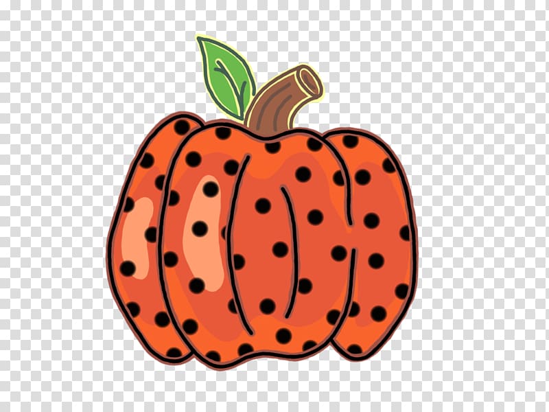 Pumpkin Drawing Autumn , polka dot pumpkin transparent background PNG clipart