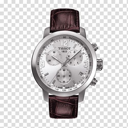 Watch Tissot Chronograph Strap Jewellery, Tissot quartz watch series transparent background PNG clipart
