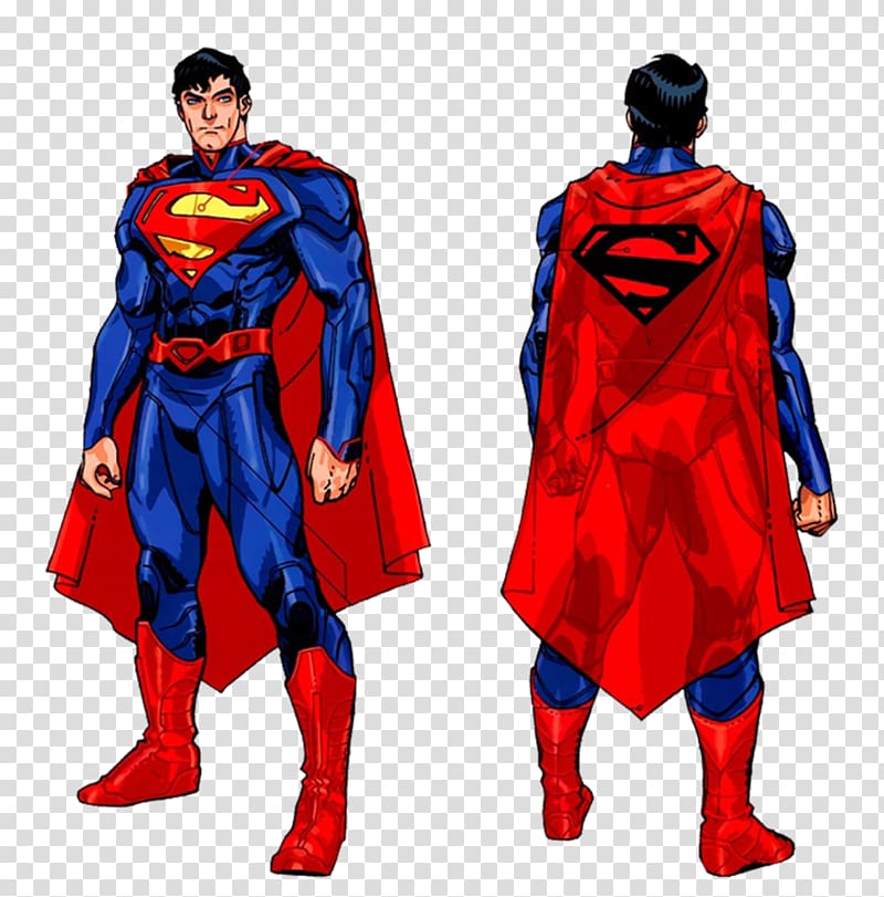 Superman Supergirl The New 52 Costume 0, superman transparent background PNG clipart