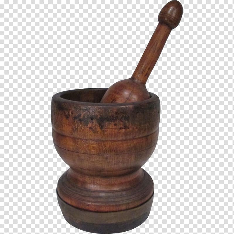 Mortar and pestle Wood Dornillo Tableware, wood transparent background PNG clipart