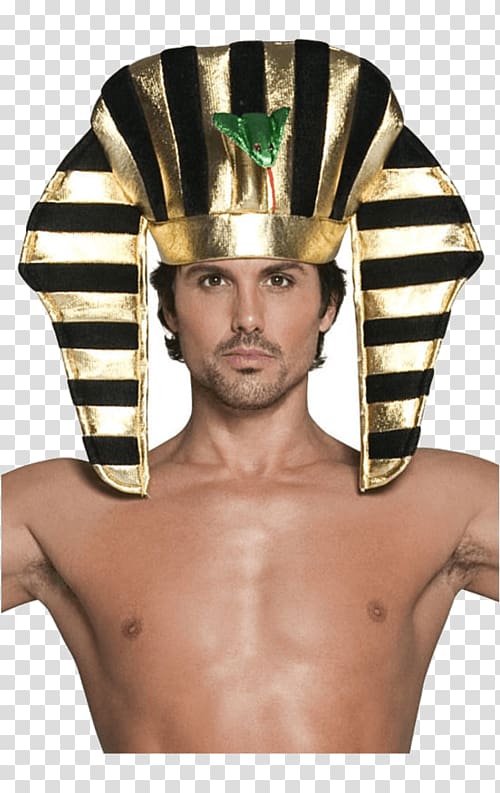 Tutankhamun Ancient Egypt Costume party Pharaoh, Hat transparent background PNG clipart