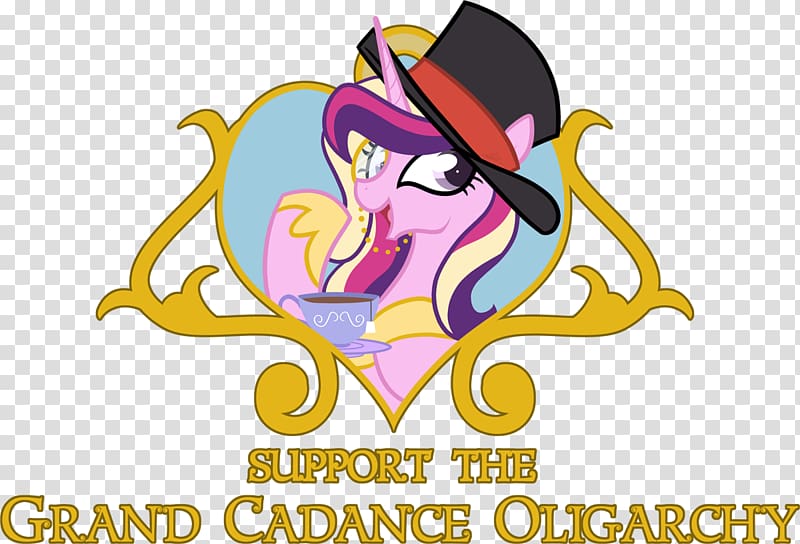 Shining Armor Princess Cadance Logo Character, Ponyville Confidential transparent background PNG clipart