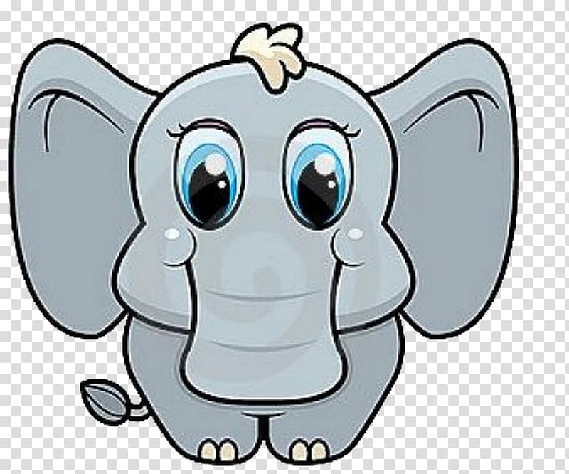 Cartoon Elephant , Elephant transparent background PNG clipart