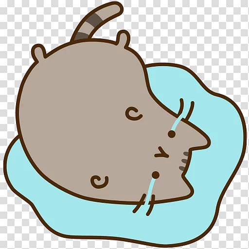 Sticker VKontakte Telegram Pusheen, pusheen cat transparent