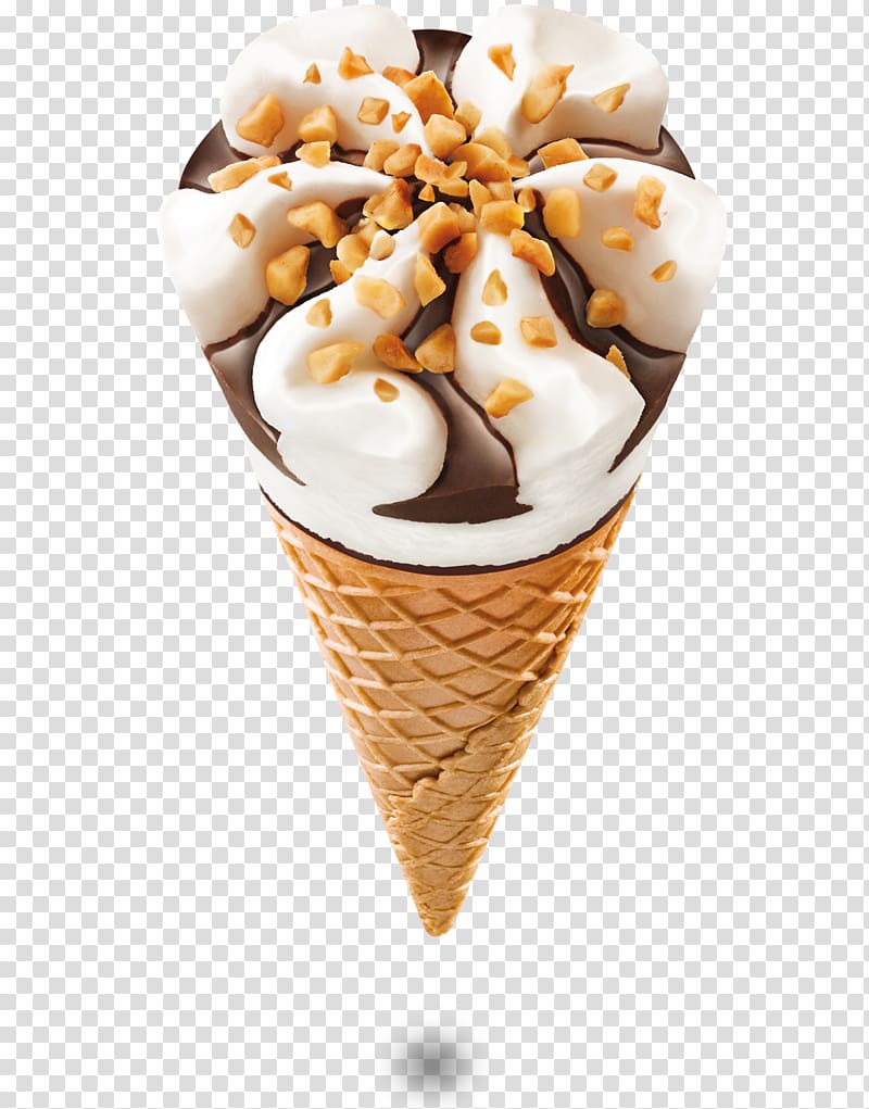 Ice Cream Cones Cornetto Wall's, ice cream transparent background PNG clipart